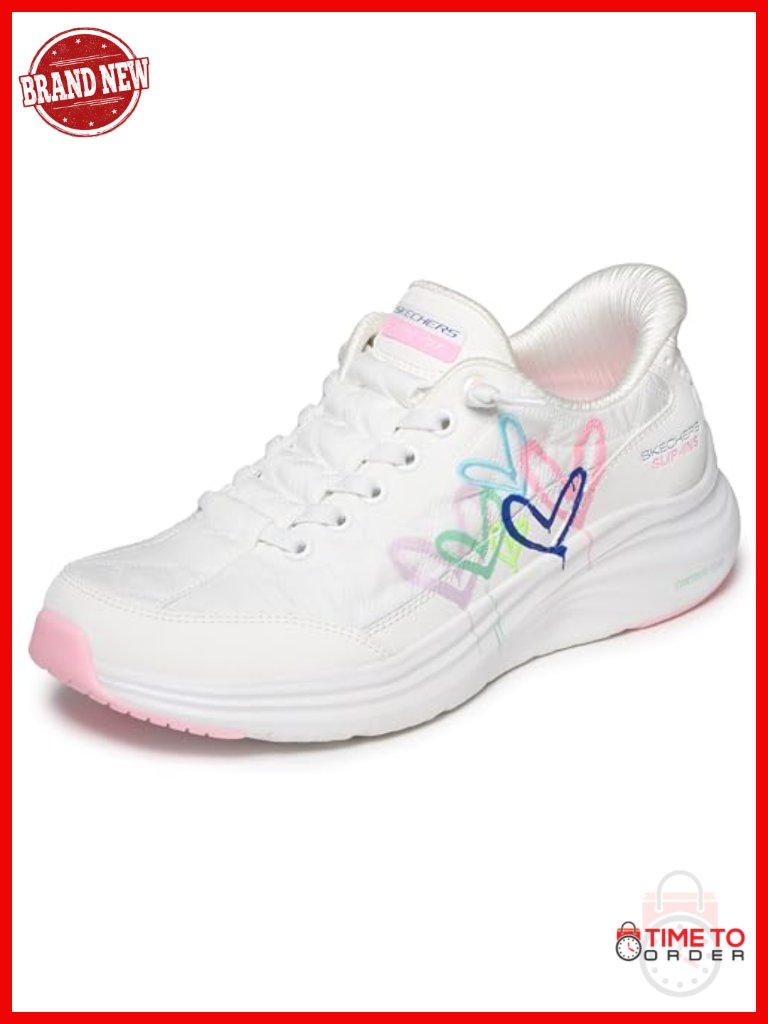 Hands-Free Slip-In Technology, Cozy Fit System, Air-Cooled Memory Foam,